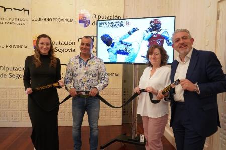 Imagen Dos centenares y medio de deportistas participarán en el Open Nacional de Taekwondo Ciudad de Cantalejo, con el que colabora la Diputación con 12.000 euros
